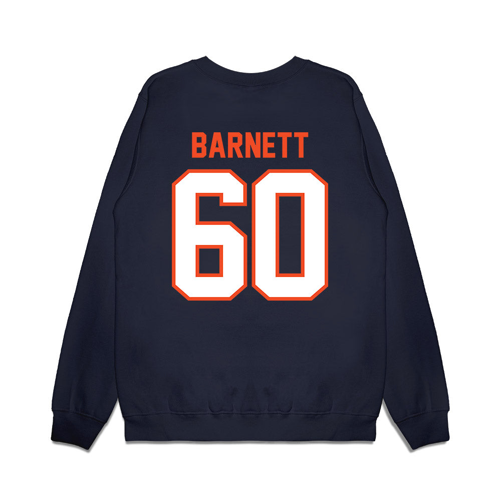Auburn - NCAA Football : Cade Barnett - Vintage Helmet Premium Crewneck Sweatshirt-1