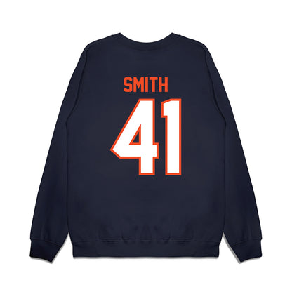 Auburn - NCAA Football : Jared Smith - Vintage Helmet Premium Crewneck Sweatshirt-1