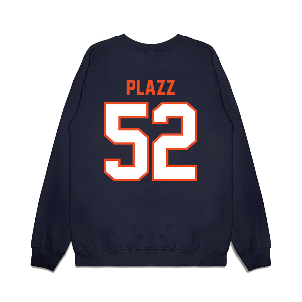 Auburn - NCAA Football : Deryc Plazz - Vintage Helmet Premium Crewneck Sweatshirt-1