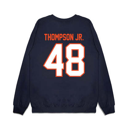 Auburn - NCAA Football : Paul Thompson Jr. - Vintage Helmet Premium Crewneck Sweatshirt-1
