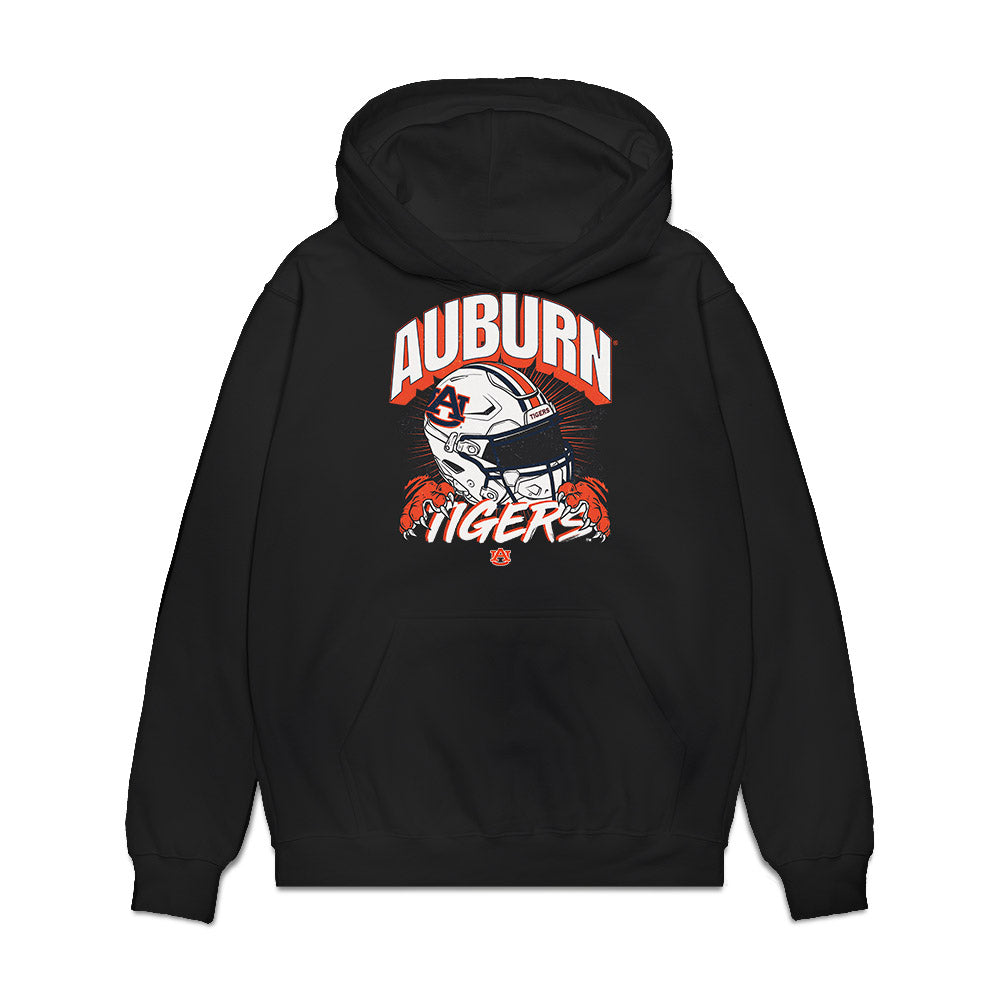 Auburn - NCAA Football : Shamar Arnoux - Vintage Helmet Premium Hooded Sweatshirt-0