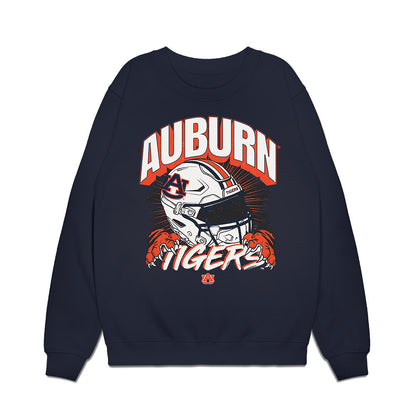 Auburn - NCAA Football : Mason Mathis - Vintage Helmet Premium Crewneck Sweatshirt-0