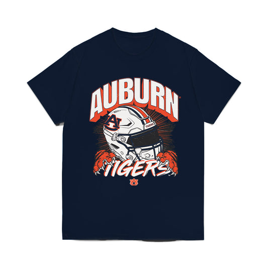 Auburn - NCAA Football : Brady Marchese - Vintage Helmet Comfort Colors T-Shirt-0