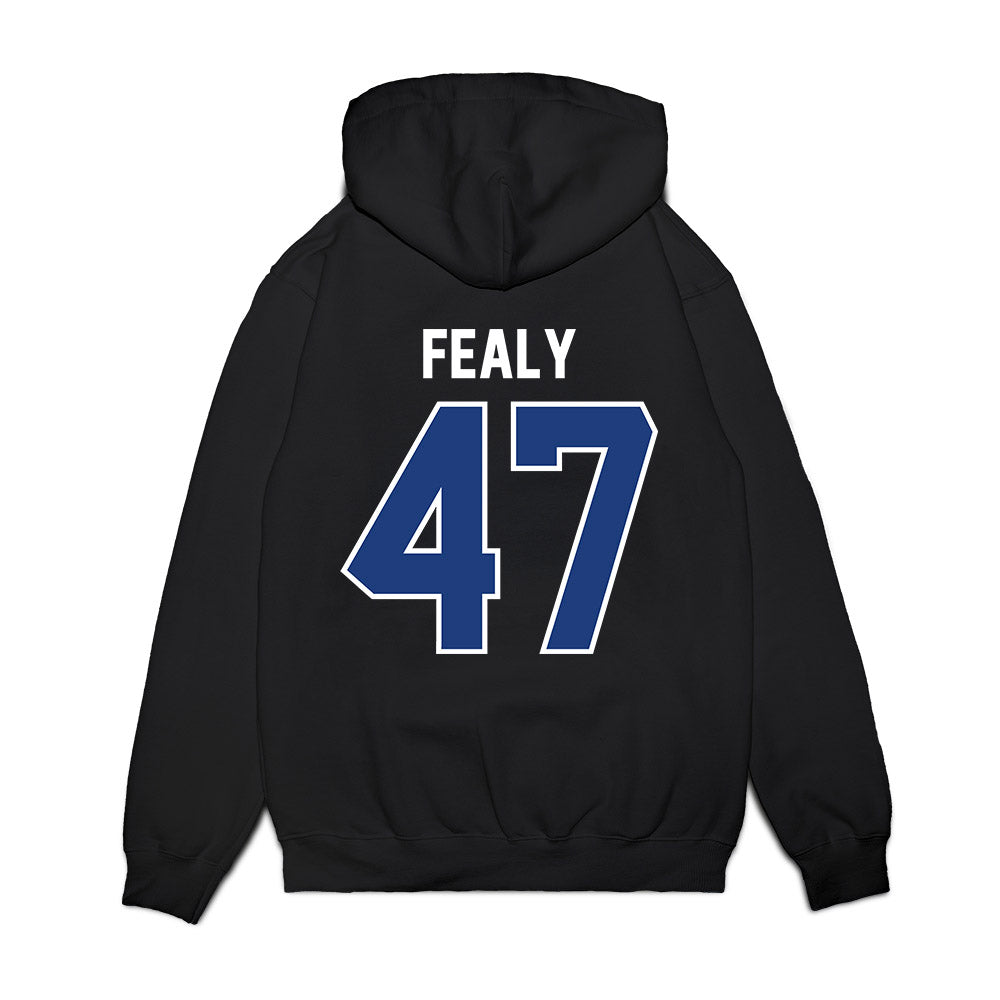 Florida - NCAA Football : Miller Fealy - Vintage Helmet Premium Hooded Sweatshirt-1