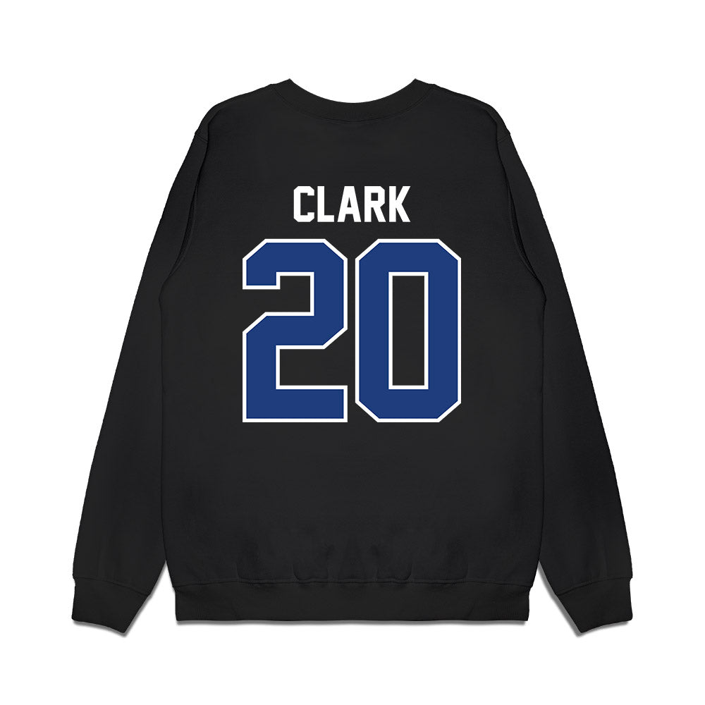 Florida - NCAA Football : Kanye Clark - Vintage Helmet Premium Crewneck Sweatshirt-1
