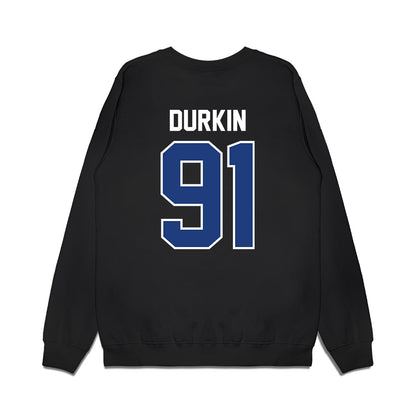 Florida - NCAA Football : Patrick Durkin - Vintage Helmet Premium Crewneck Sweatshirt-1