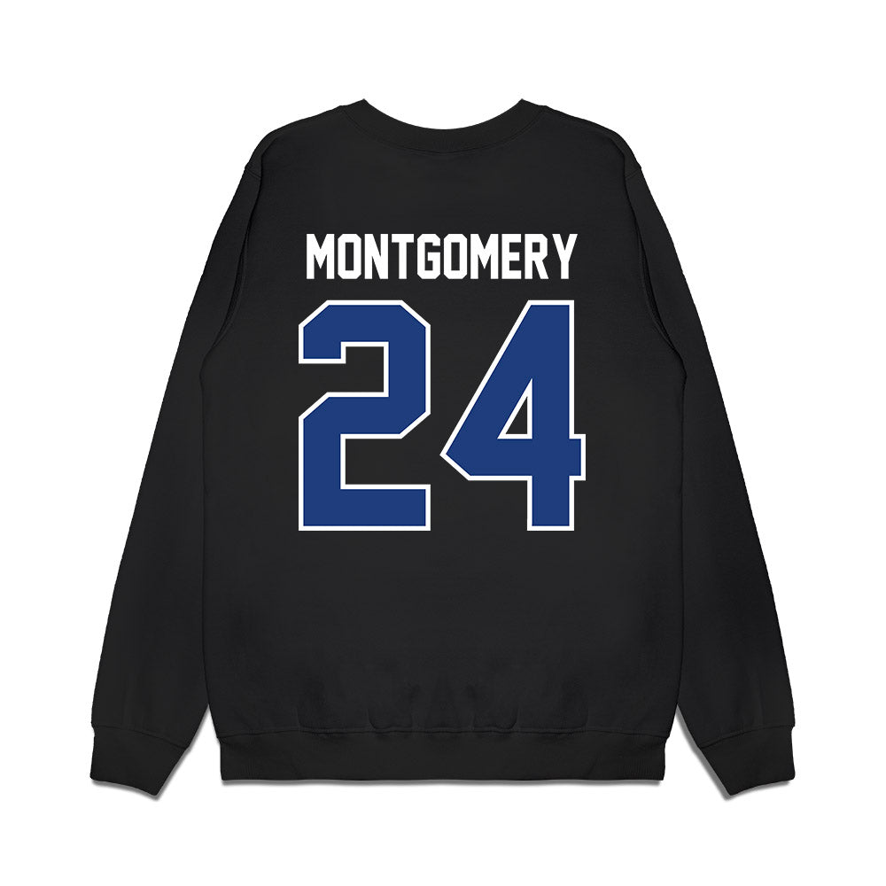 Florida - NCAA Football : London Montgomery - Vintage Helmet Premium Crewneck Sweatshirt-1