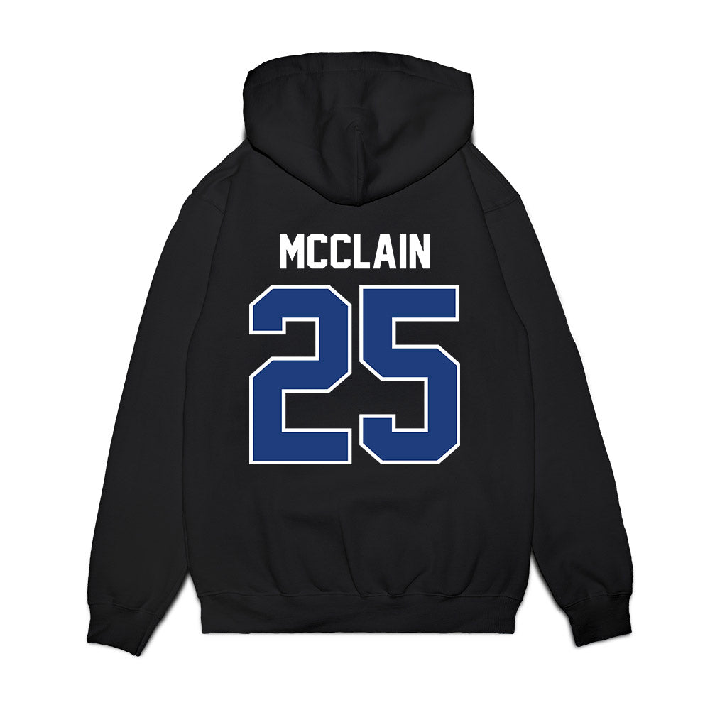 Florida - NCAA Football : Cormani McClain - Vintage Helmet Premium Hooded Sweatshirt-1