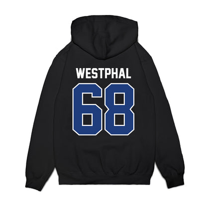 Florida - NCAA Football : Fletcher Westphal - Vintage Helmet Premium Hooded Sweatshirt-1