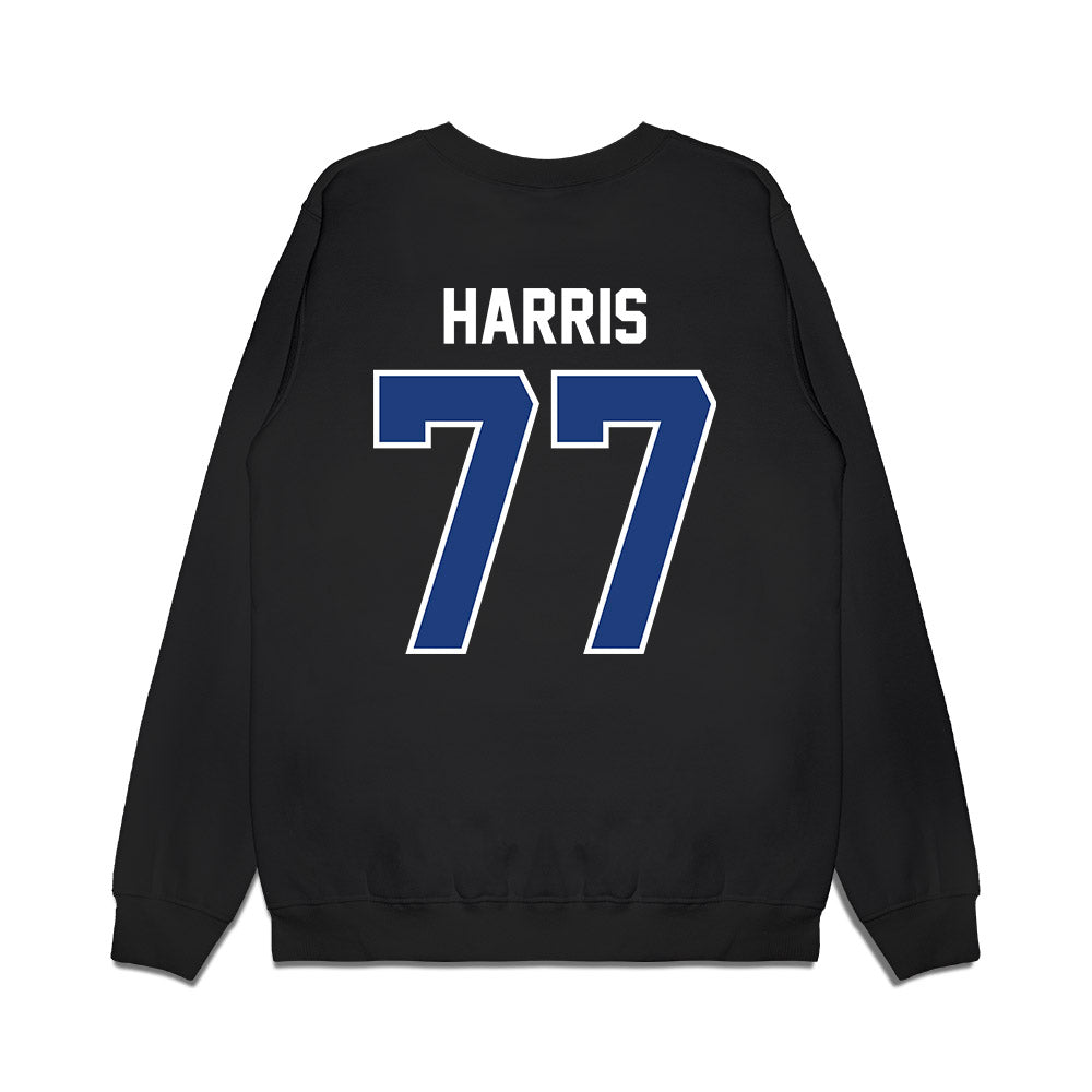 Florida - NCAA Football : Knijeah Harris - Vintage Helmet Premium Crewneck Sweatshirt-1