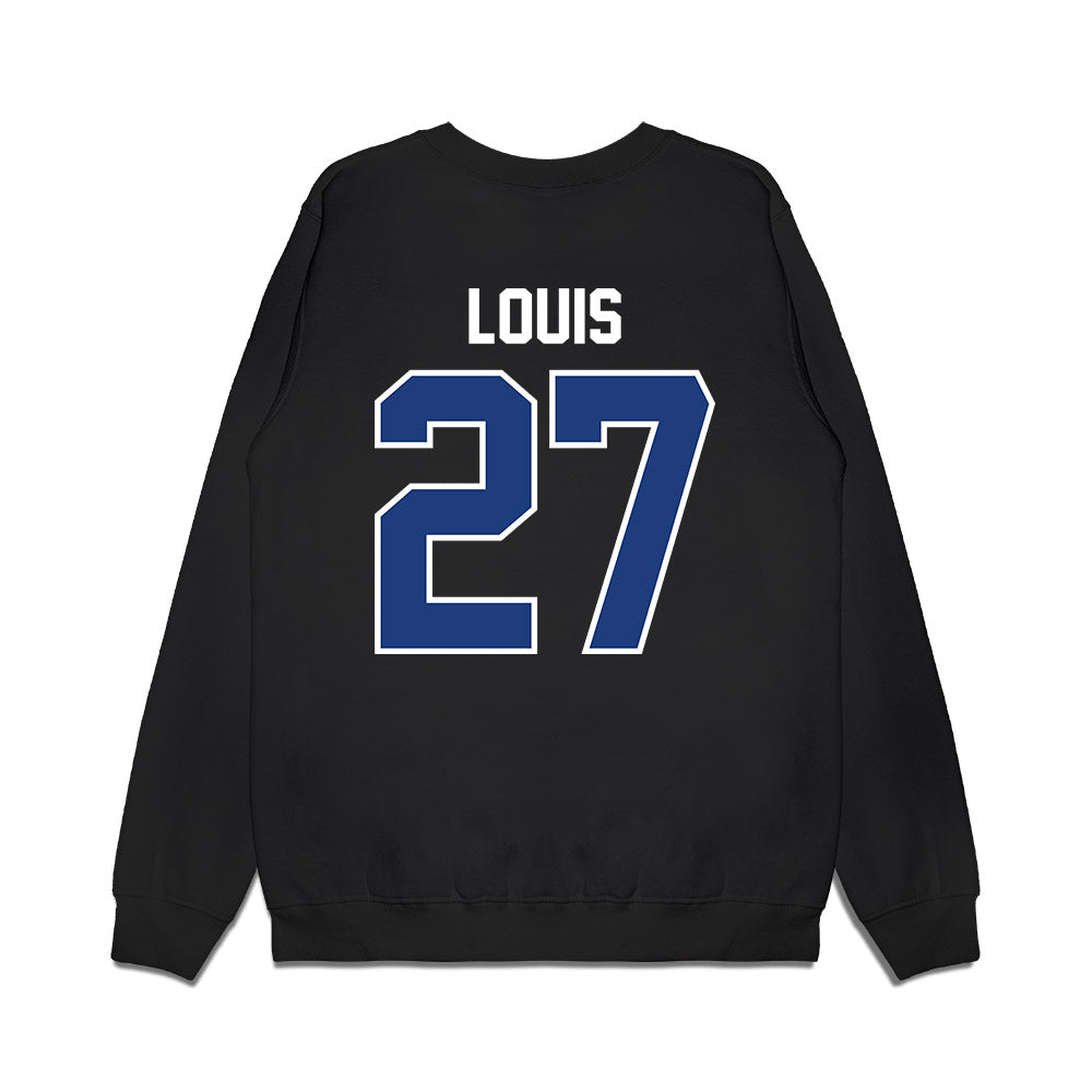 Florida - NCAA Football : Byron Louis - Vintage Helmet Premium Crewneck Sweatshirt-1