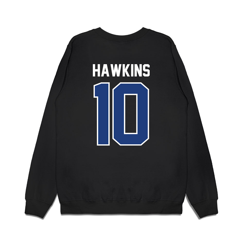 Florida - NCAA Football : Jerrae Hawkins - Vintage Helmet Premium Crewneck Sweatshirt-1