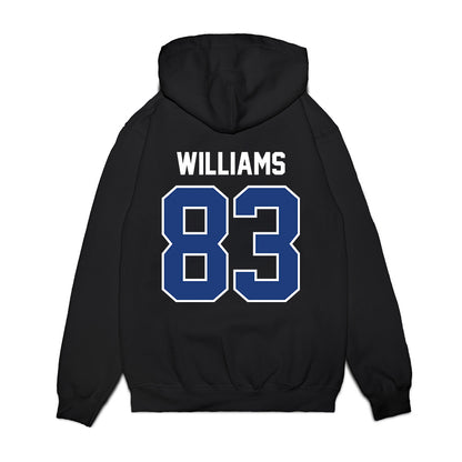 Florida - NCAA Football : Justin Williams - Vintage Helmet Premium Hooded Sweatshirt-1