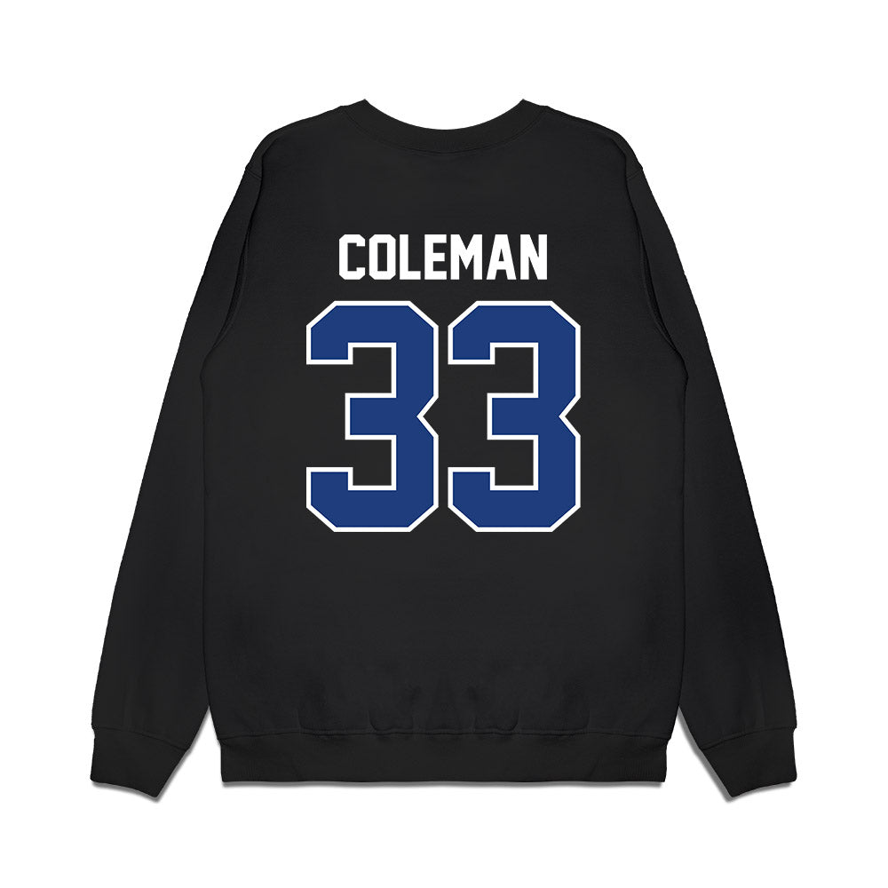 Florida - NCAA Football : DJ Coleman - Vintage Helmet Premium Crewneck Sweatshirt-1