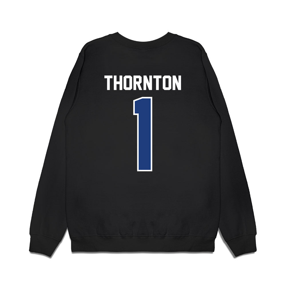Florida - NCAA Football : Bryce Thornton - Vintage Helmet Premium Crewneck Sweatshirt-1