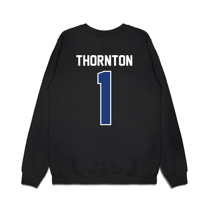 Florida - NCAA Football : Bryce Thornton - Vintage Helmet Premium Crewneck Sweatshirt-1