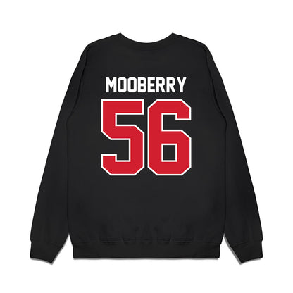 Nebraska - NCAA Football : Pierce Mooberry - Vintage Helmet Premium Crewneck Sweatshirt-1