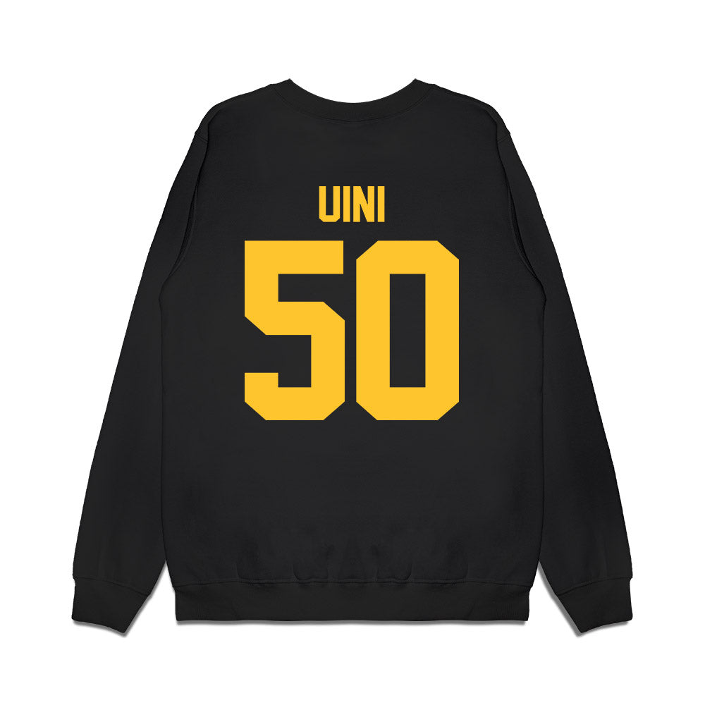 Arizona State - NCAA Football : Marques Uini - Vintage Helmet Premium Crewneck Sweatshirt-1
