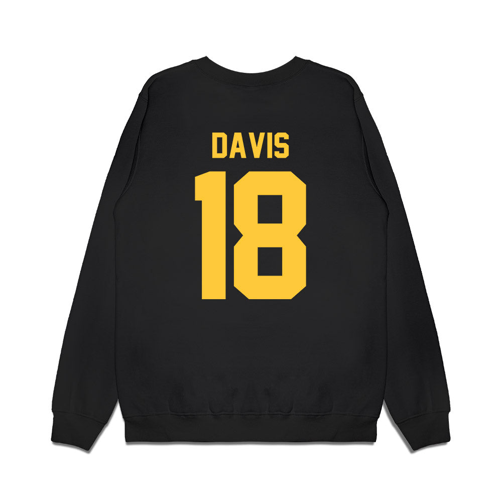 Arizona State - NCAA Football : Ramere Davis - Vintage Helmet Premium Crewneck Sweatshirt-1