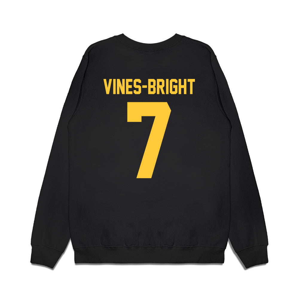 Arizona State - NCAA Football : Raiden Vines-Bright - Vintage Helmet Premium Crewneck Sweatshirt-1