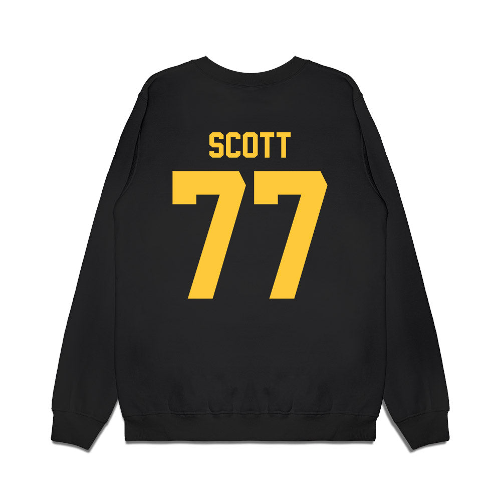 Arizona State - NCAA Football : Kyle Scott - Vintage Helmet Premium Crewneck Sweatshirt-1