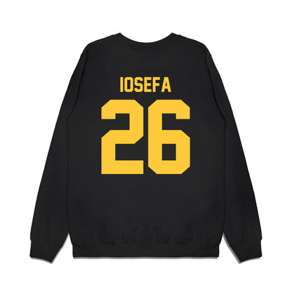 Arizona State - NCAA Football : Isaiah Iosefa - Vintage Helmet Premium Crewneck Sweatshirt-1