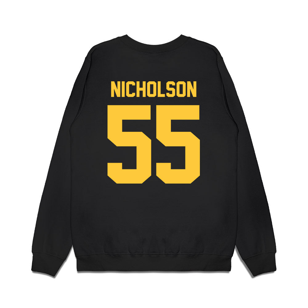 Arizona State - NCAA Football : Niniva Nicholson - Vintage Helmet Premium Crewneck Sweatshirt-1