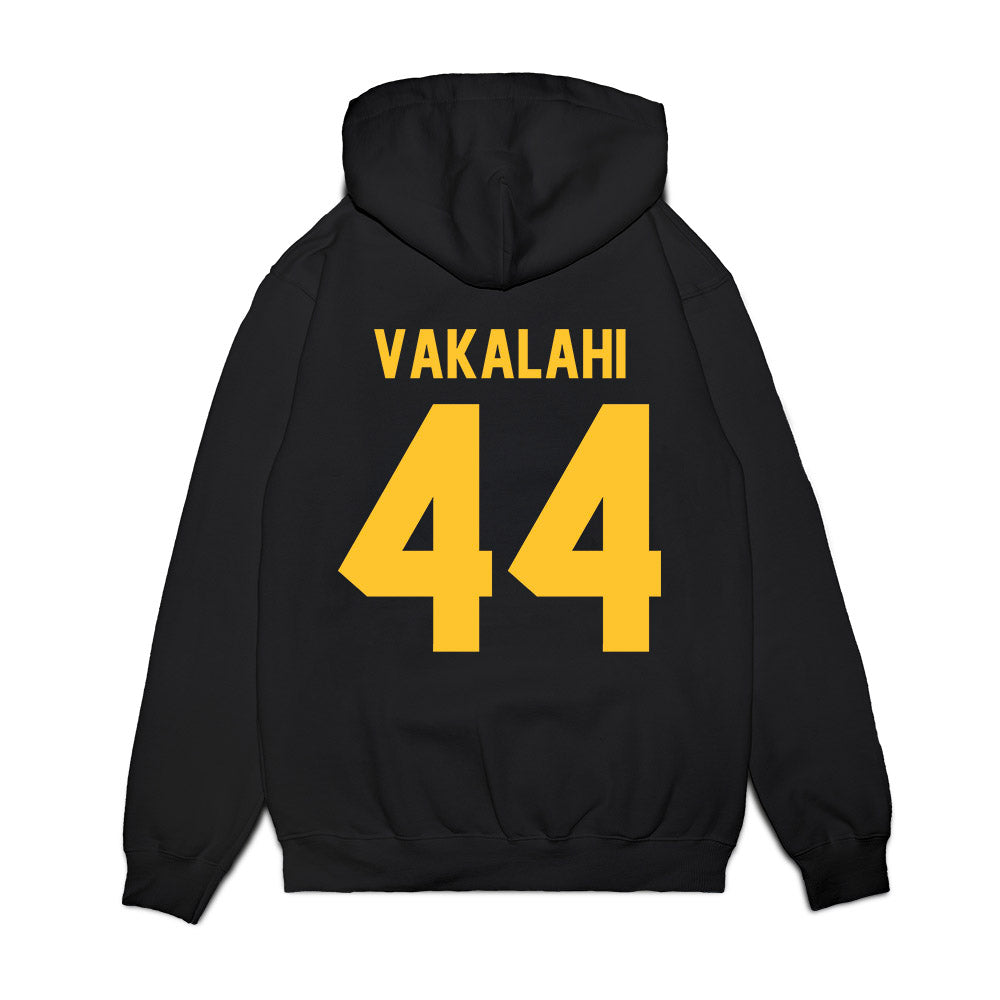 Arizona State - NCAA Football : Kirtland Vakalahi - Vintage Helmet Premium Hooded Sweatshirt-1