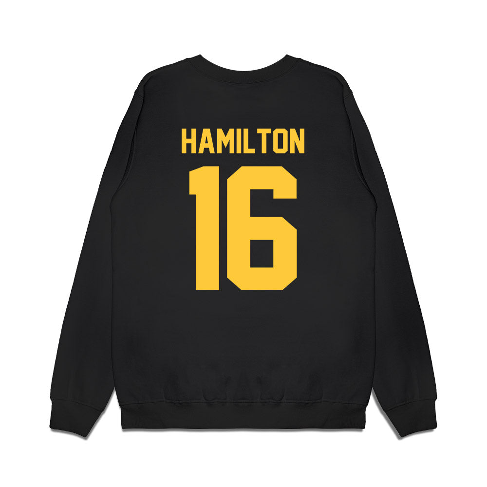 Arizona State - NCAA Football : Jaren Hamilton - Vintage Helmet Premium Crewneck Sweatshirt-1