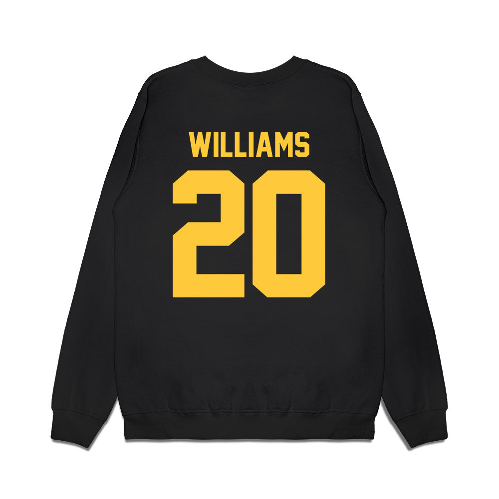 Arizona State - NCAA Football : Maurice Williams - Vintage Helmet Premium Crewneck Sweatshirt-1