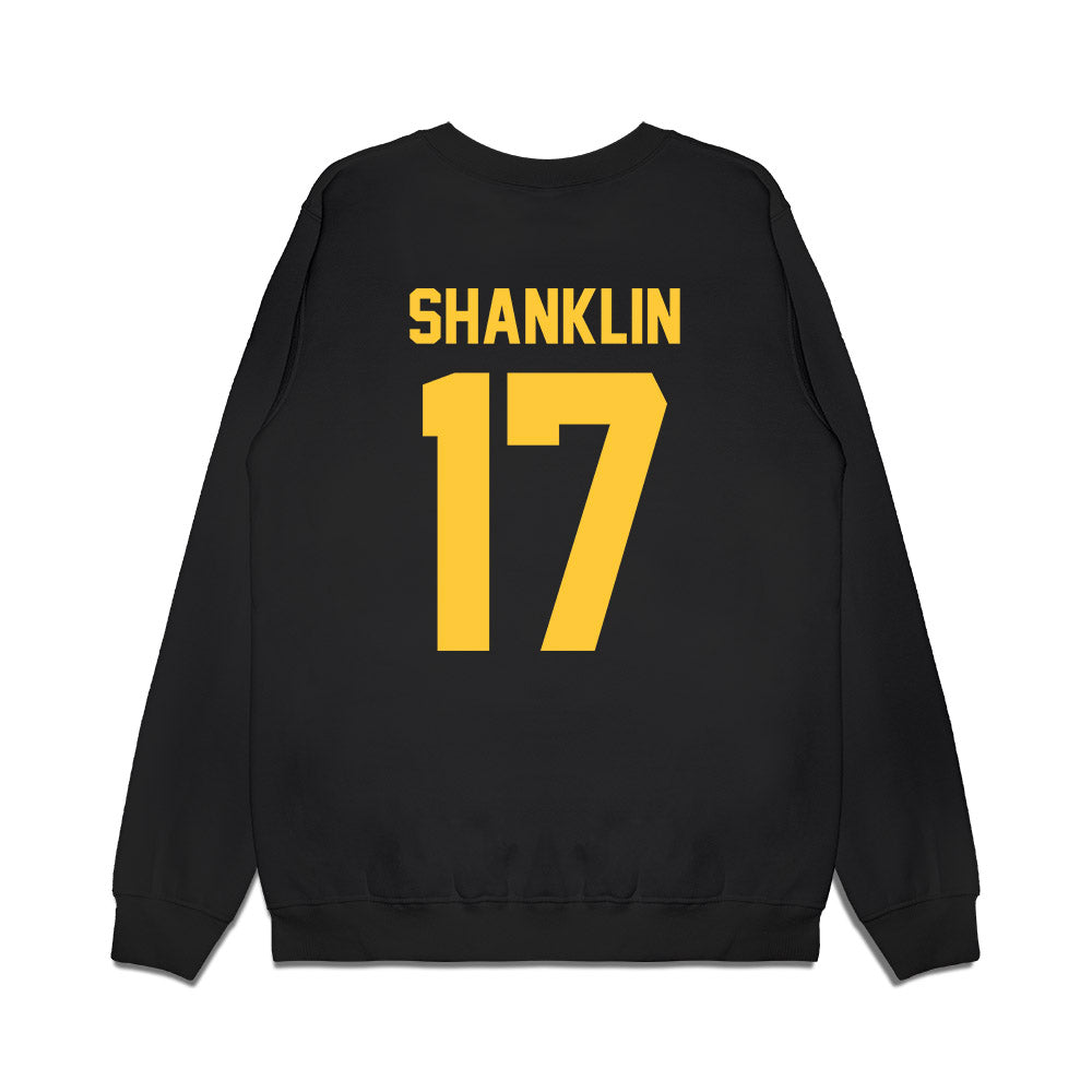 Arizona State - NCAA Football : Joshua Shanklin - Vintage Helmet Premium Crewneck Sweatshirt-1