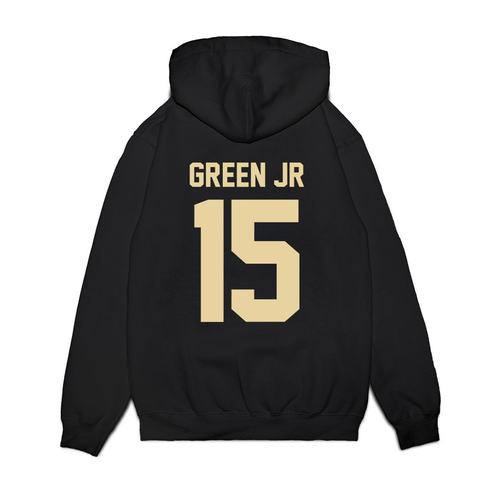 Boston College - NCAA Football : Gerald Green Jr - Vintage Helmet Premium Hooded Sweatshirt-1