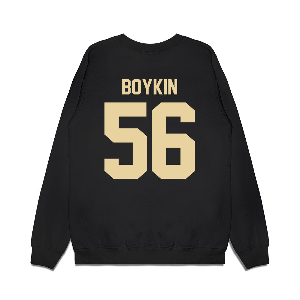 Boston College - NCAA Football : ELla Boykin - Vintage Helmet Premium Crewneck Sweatshirt-1