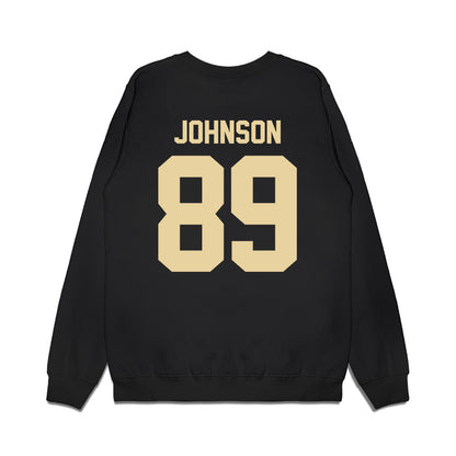 Boston College - NCAA Football : DJ Johnson - Vintage Helmet Premium Crewneck Sweatshirt-1