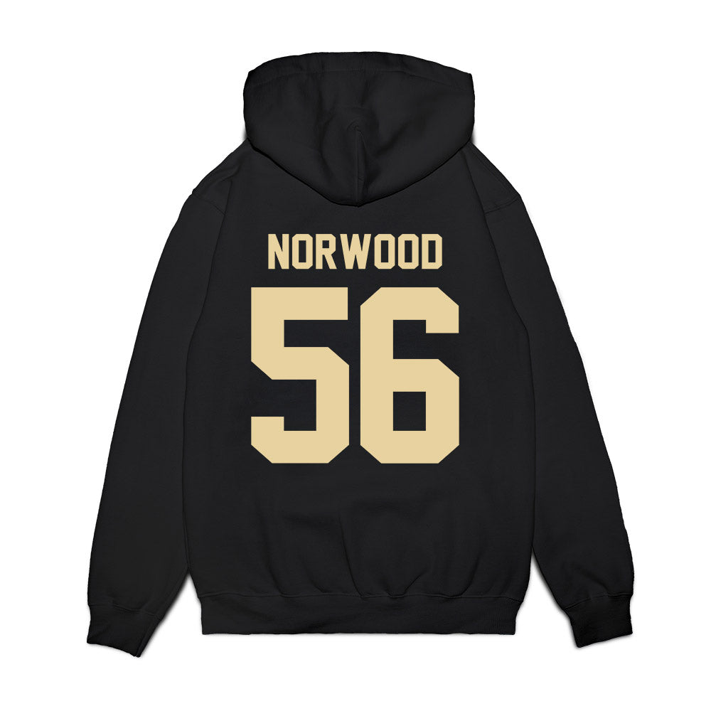 Boston College - NCAA Football : Jani Norwood - Vintage Helmet Premium Hooded Sweatshirt-1