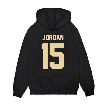 Boston College - NCAA Football : Chandler Jordan - Vintage Helmet Premium Hooded Sweatshirt-1