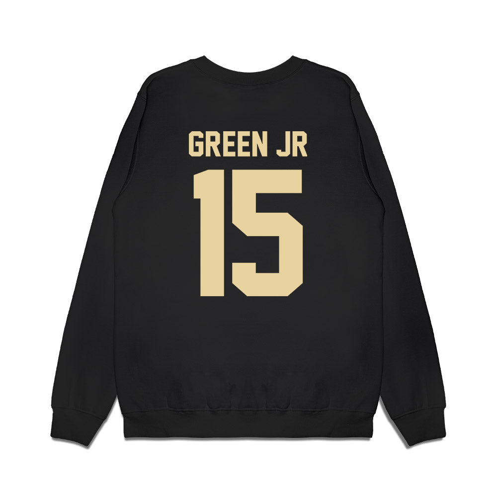 Boston College - NCAA Football : Gerald Green Jr - Vintage Helmet Premium Crewneck Sweatshirt-1
