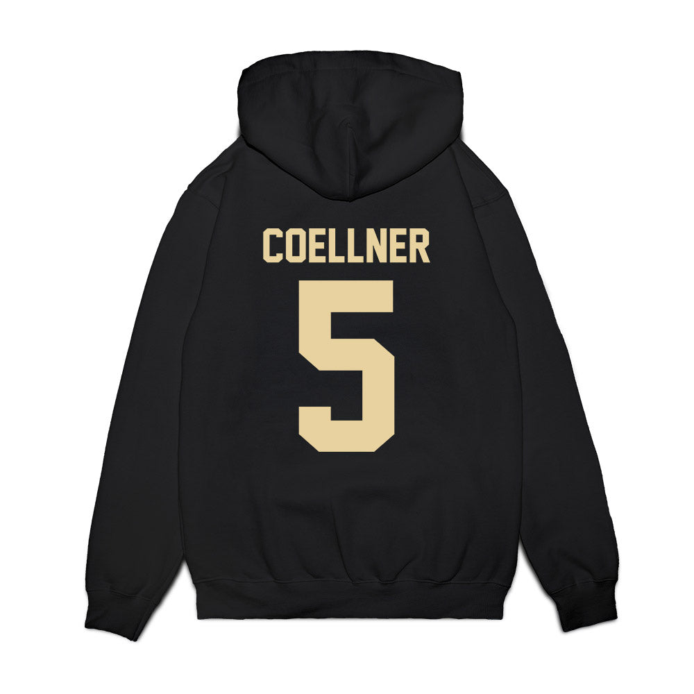 Boston College - NCAA Football : Anthony Coellner - Vintage Helmet Premium Hooded Sweatshirt-1