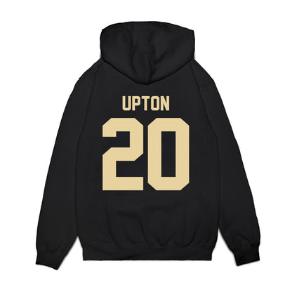 Boston College - NCAA Football : Marcus Upton - Vintage Helmet Premium Hooded Sweatshirt-1