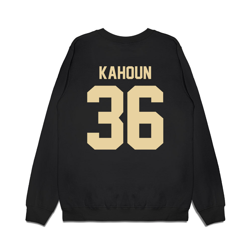 Boston College - NCAA Football : Bodie Kahoun - Vintage Helmet Premium Crewneck Sweatshirt-1