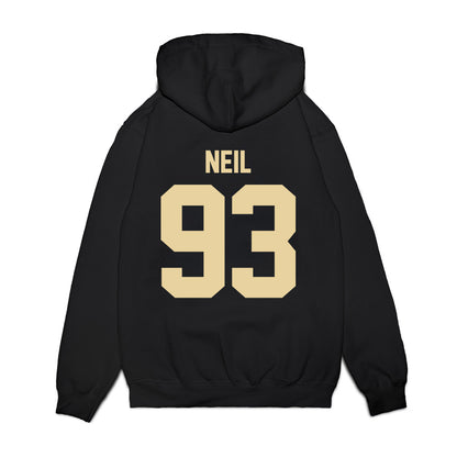 Boston College - NCAA Football : Gavin Neil - Vintage Helmet Premium Hooded Sweatshirt-1
