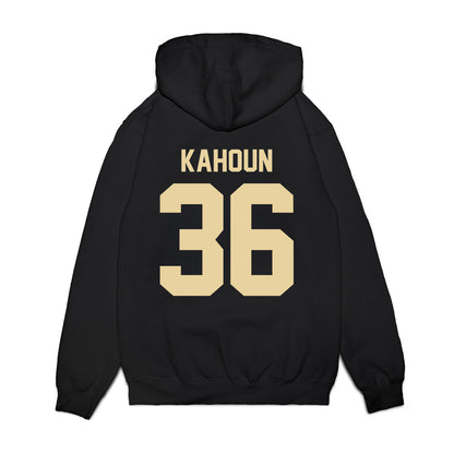 Boston College - NCAA Football : Bodie Kahoun - Vintage Helmet Premium Hooded Sweatshirt-1