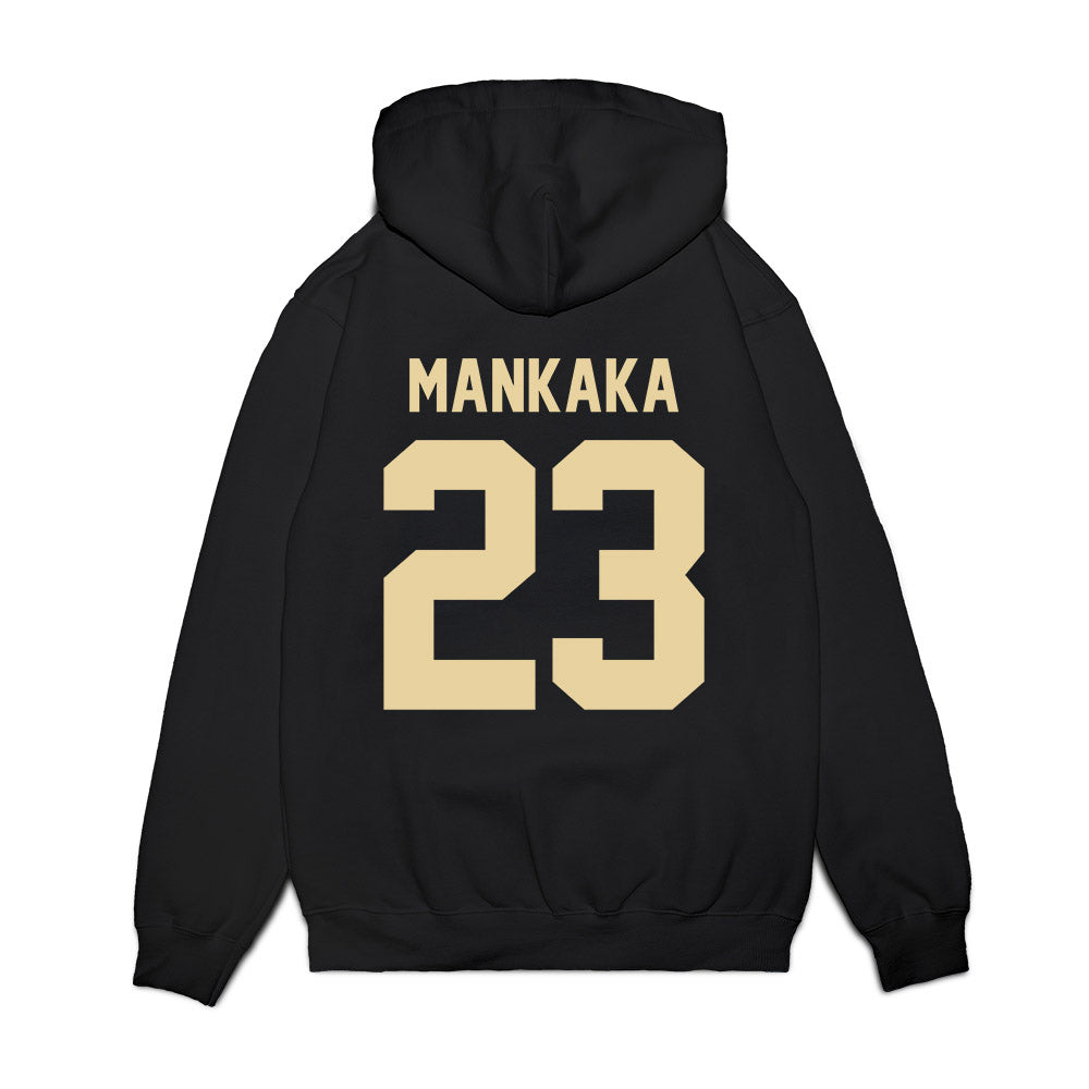 Boston College - NCAA Football : Michael Mankaka - Vintage Helmet Premium Hooded Sweatshirt-1