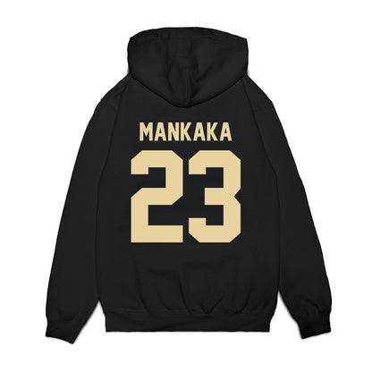 Boston College - NCAA Football : Michael Mankaka - Vintage Helmet Premium Hooded Sweatshirt-1