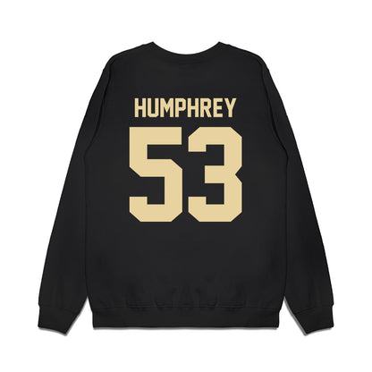 Boston College - NCAA Football : Tre Humphrey - Vintage Helmet Premium Crewneck Sweatshirt-1