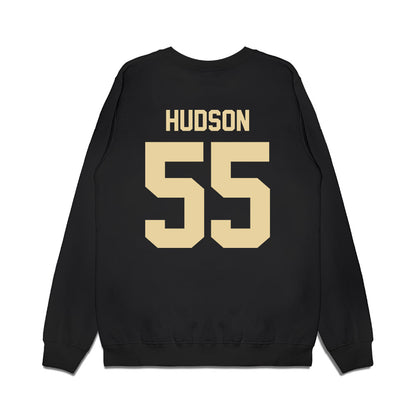 Boston College - NCAA Football : Christian Hudson - Vintage Helmet Premium Crewneck Sweatshirt-1