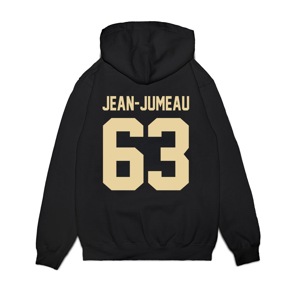Boston College - NCAA Football : Veguer Jean-Jumeau - Vintage Helmet Premium Hooded Sweatshirt-1