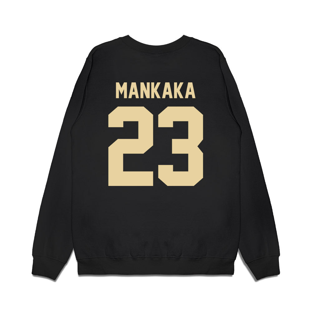 Boston College - NCAA Football : Michael Mankaka - Vintage Helmet Premium Crewneck Sweatshirt-1