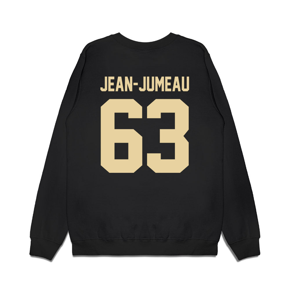 Boston College - NCAA Football : Veguer Jean-Jumeau - Vintage Helmet Premium Crewneck Sweatshirt-1