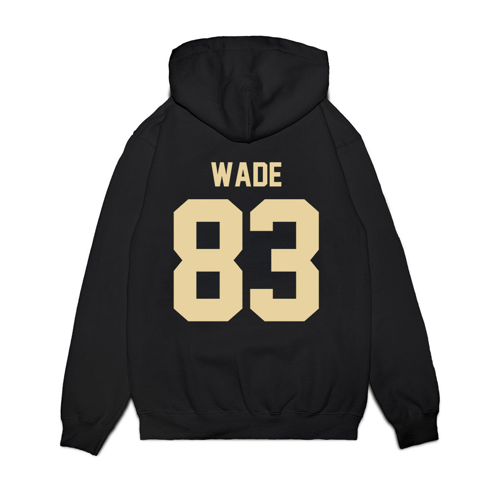 Boston College - NCAA Football : Jackson Wade - Vintage Helmet Premium Hooded Sweatshirt-1